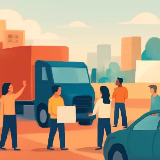 Transportistas realizan megabloqueo en carreteras y avenidas del Estado de México el 13 de enero de 2026