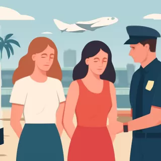 Arrestan a dos modelos de OnlyFans tras un incidente en el Aeropuerto Internacional de Miami