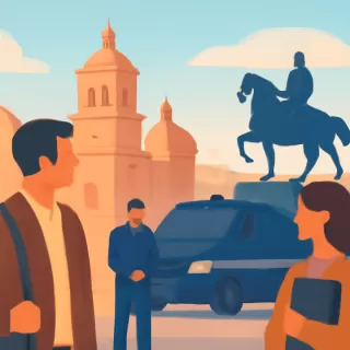 Operativo especial de seguridad en Córdoba por la llegada de Javier Milei al Festival de Jesús María