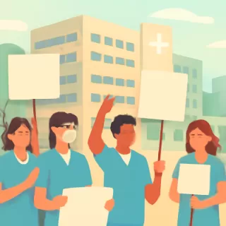 Trabajadores del Hospital Garrahan mantienen reclamo por condiciones laborales