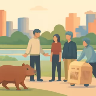 Retiran carpinchos en Nordelta y se reactiva el debate sobre urbanización y humedales