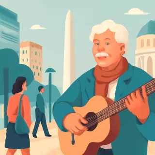 Ricardo Ángel “El Tata” Almirón, referente cultural e improvisador de General Villegas