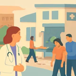 Se desplomó el cielorraso de un centro médico en Palermo y dejó siete heridos