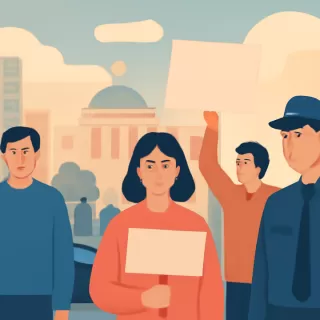 Represión de protestas sociales se duplicó en el segundo año de gobierno de Milei