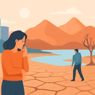 Sequía extrema en la Cordillera: las lluvias disminuyeron un 43% en 2025