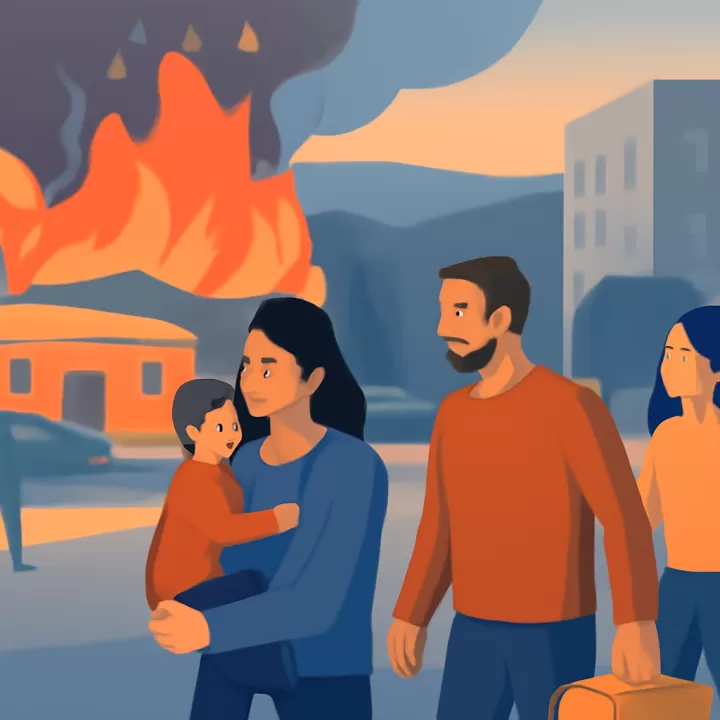 Incendio en Epuyén afecta 37 viviendas y deja seis familias evacuadas