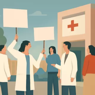 Trabajadores sanitarios de Córdoba reclaman a clínicas privadas por incumplimientos paritarios