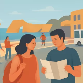 Turismo en Las Grutas registra más visitantes pero con estadías más cortas