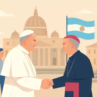 El obispo de Santiago del Estero se reunió con el Papa en el Vaticano