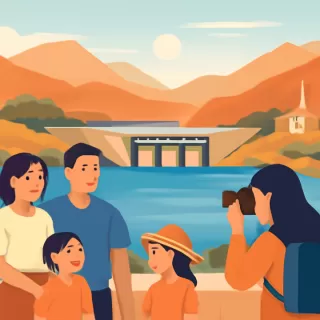 Valle Fértil en San Juan muestra un paisaje renovado tras las lluvias y propone actividades en el Dique San Agustín