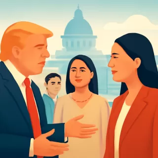 Donald Trump se autodefine presidente interino de Venezuela y mantiene vínculos con figuras políticas del país