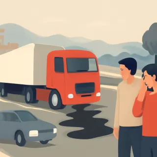 Camión pierde remolque y provoca derrame en el acceso norte de Salta