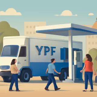 YPF inauguró en Pinamar la primera estación de servicio móvil del país
