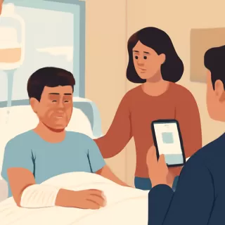 Adolescente de 16 años hospitalizado por quemaduras tras explosión de celular en Córdoba