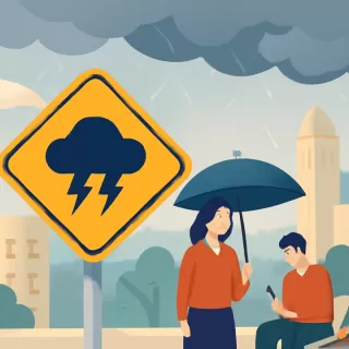 Alerta amarilla por tormentas en Salta: pronóstico para la capital y alrededores