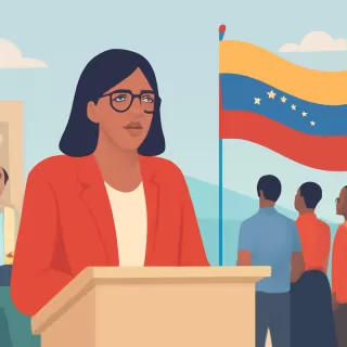 Delcy Rodríguez informó la excarcelación de 406 presos en Venezuela