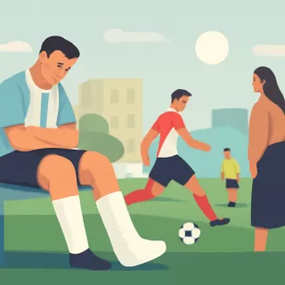 Marcos Acuña ausente en el amistoso contra Peñarol y con incertidumbre para el debut en el Apertura