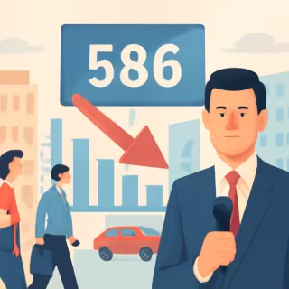 El Riesgo País de Argentina subió a 586 puntos en una jornada de alta volatilidad financiera