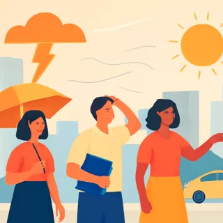 Alerta naranja y amarilla por tormentas, calor y viento para el 14 de enero en 16 provincias argentinas