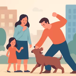 Hombre golpea brutalmente a un perro que le ladró a su hija en un edificio en Tucumán, Argentina