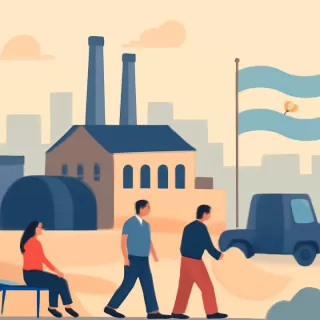 Industria argentina alcanzó en noviembre el nivel más bajo de uso de capacidad instalada en ocho meses