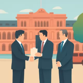 Javier Milei recibió las cartas credenciales del embajador italiano Fabrizio Nicoletti