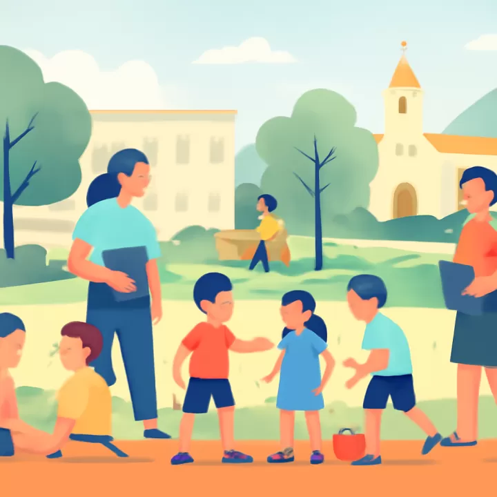 Más de 60 niños participan en la colonia de verano en Gaiman
