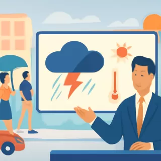 Frente frío con tormentas de verano afectará Uruguay a partir del 15 de enero