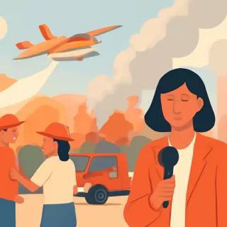 Pilotos de La Plata combaten incendios en el sur de Argentina