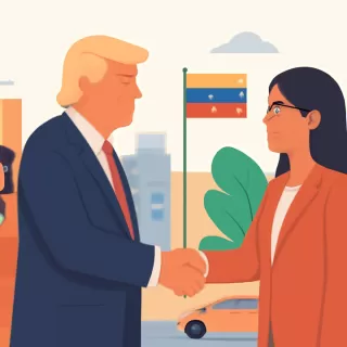 Donald Trump confirmó llamada con Delcy Rodríguez y destacó buena relación con Venezuela