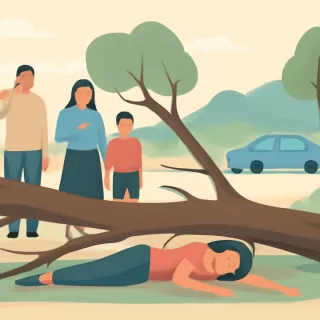 Mujer de 38 años muere aplastada por un árbol en el Cerro Pan de Azúcar, Maldonado