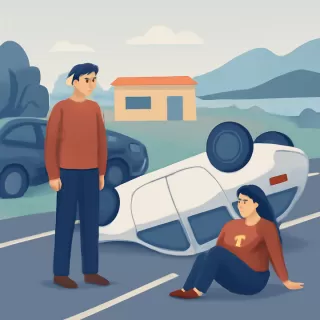 Un hombre falleció tras un vuelco en la Ruta Nacional 237 cerca de Piedra del Águila