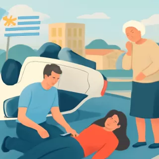 Vuelco de camioneta en Artigas deja una mujer fallecida y dos heridos