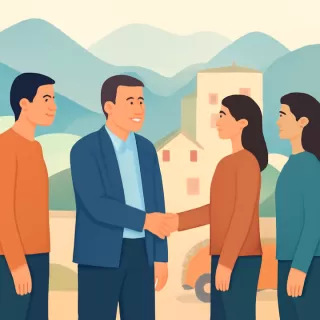 Weretilneck se reunió con agencias de turismo para fortalecer la temporada en El Bolsón