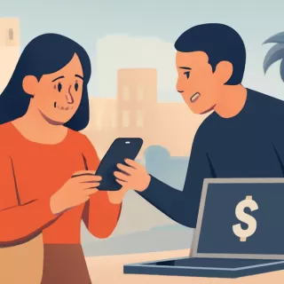 Estafaron a una mujer en Rivadavia tras sustraerle claves bancarias y robarle más de 9,5 millones de pesos