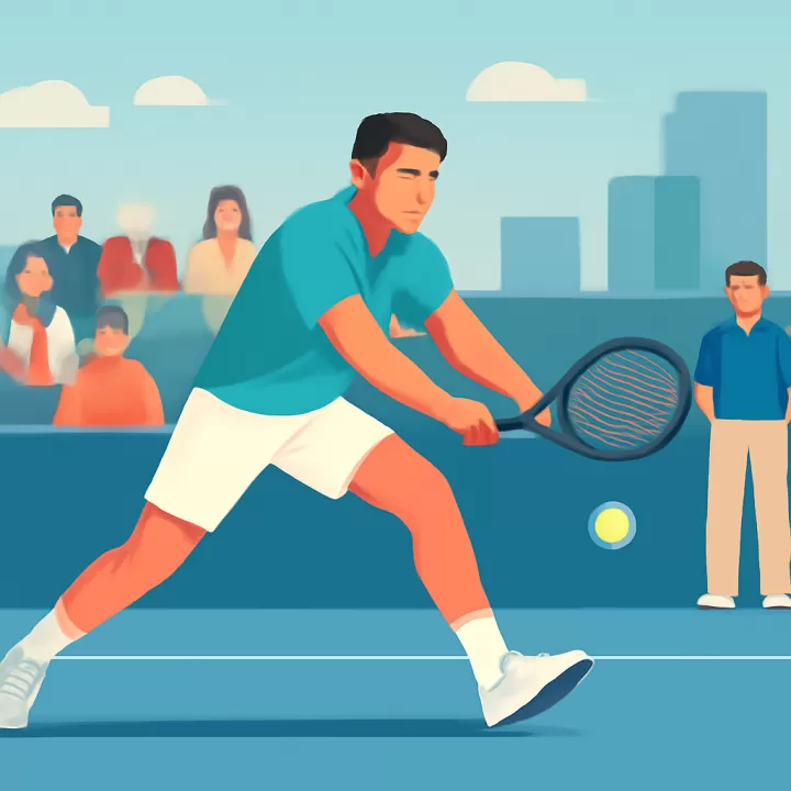 Sebastián Báez eliminó al número 8 del mundo y avanzó a semifinales en Auckland