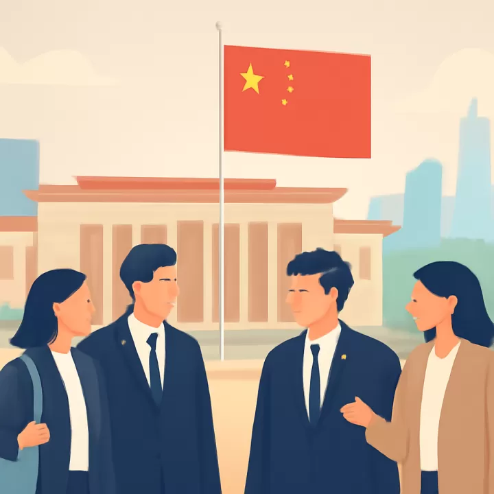 Diputados libertarios argentinos viajaron a China con financiamiento oficial para visitar Huawei