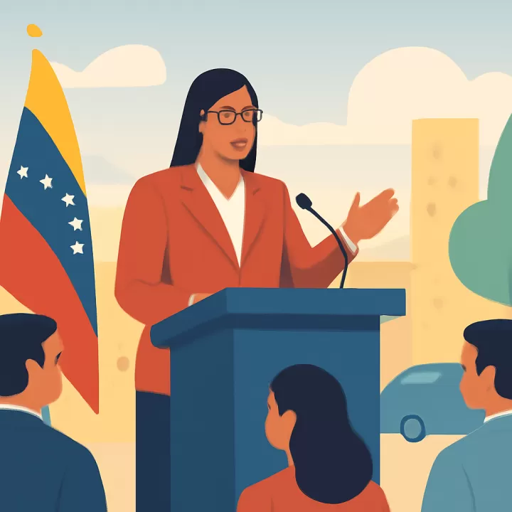 Delcy Rodríguez presenta reforma de la Ley de Hidrocarburos en Venezuela tras salida de Maduro