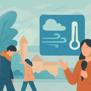 Pronóstico del tiempo en Bariloche: jornadas frescas y ventosas a partir del 15 de enero