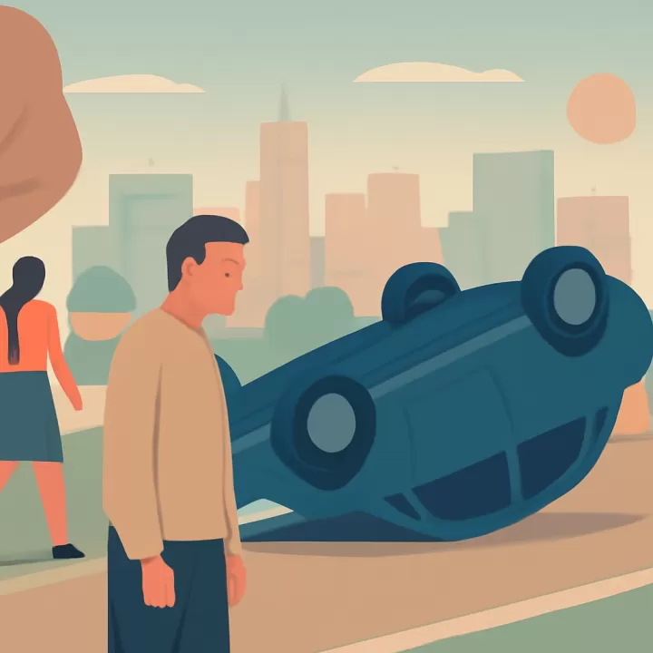 Hombre permanece atrapado 9 horas tras volcar en la ruta 8 hacia Pergamino