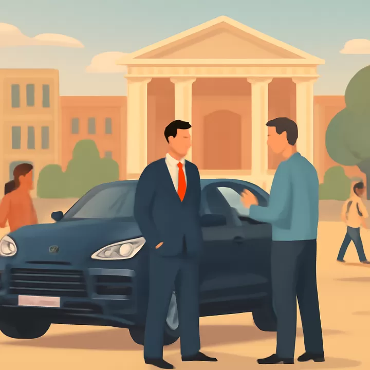 Investigación judicial por compra con certificación falsa de un Porsche de 500 millones en Pilar