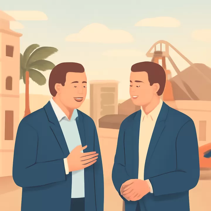 Santilli y Orrego dialogaron en San Juan sobre minería, producción y reforma laboral