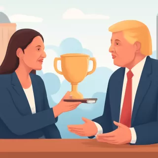 María Corina Machado se reunió con Donald Trump y le propuso el Premio Nobel de la Paz