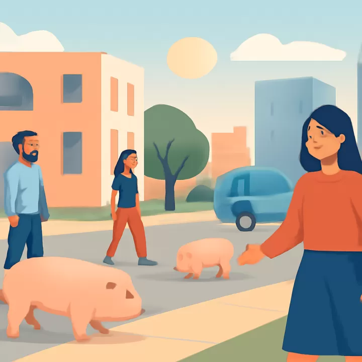 Presencia de cerdos en Nordelta coincide con controversia por traslado de carpinchos