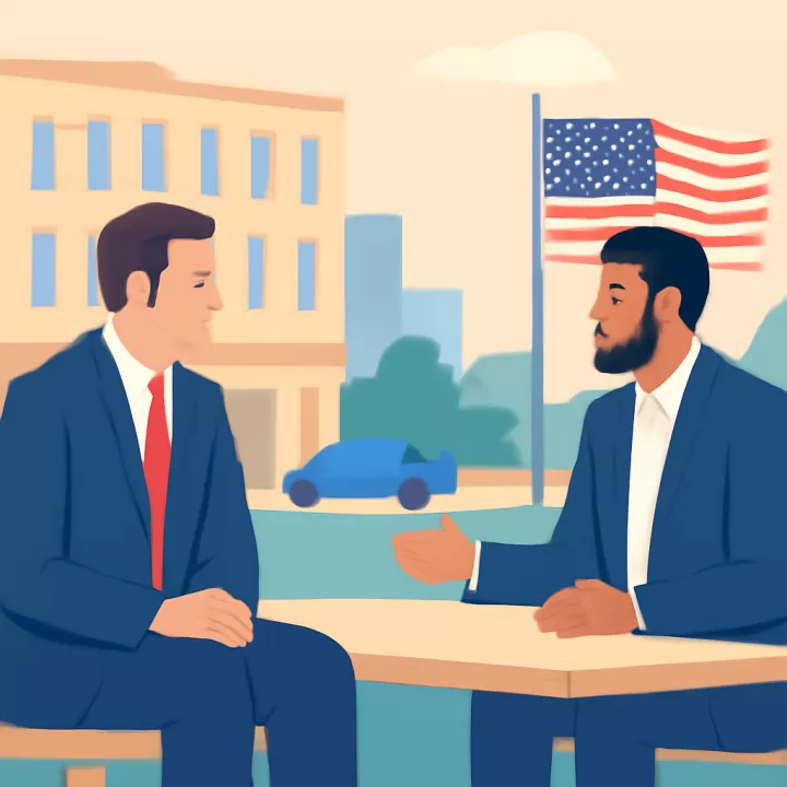 Orsi se reúne con el embajador de EE. UU. en Uruguay tras anuncio de suspensión de visas