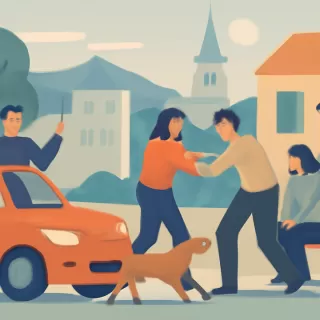 Perros sueltos causan accidentes y generan conflictos en Bariloche