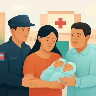 Policías de Nezahualcóyotl asisten parto de gemelos en Juárez Pantitlán