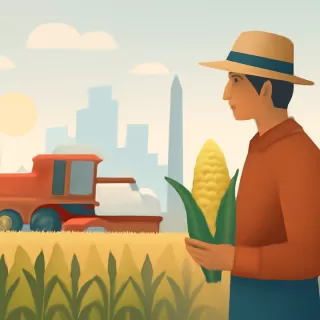 Proyectan cosecha récord de maíz de 62 millones de toneladas en Argentina, condicionada por las lluvias