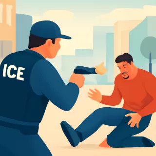 Agente del ICE dispara a inmigrante venezolano en la pierna durante arresto en Minneapolis