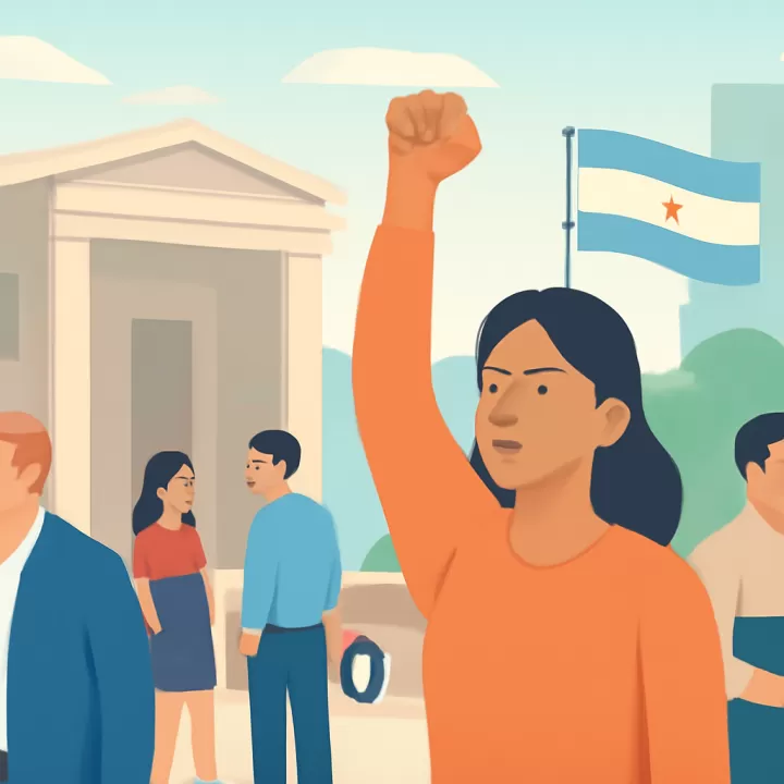 Década de detención y hostigamiento judicial a Milagro Sala en Argentina